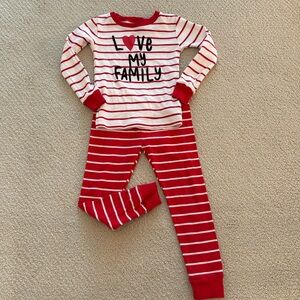 Carter’s Valentine’s Day Family Unisex Snug Fit Pajamas 4T